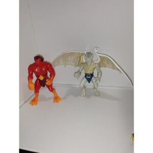1995 Kenner Vintage Disney Gargoyles Action Figures Lot Of 2 PLEASE READ!